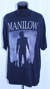Camiseta De Colección Barry Manilow Tour Camiseta 2XL Banda Concierto Cantante Mundial Negro Blanco Difícil de Encontrar - Imagen 1 de 20