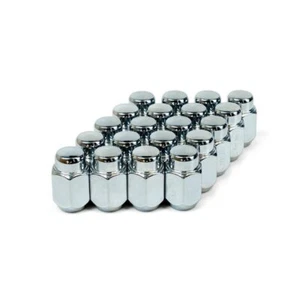 SAAS Wheel Nut Acorn Bulge M14x1.50 Chrome (20 Pack) 35mm - Picture 1 of 1