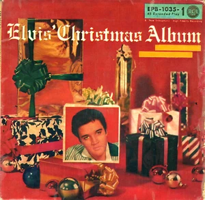 7" Elvis Presley – EP: ELVIS Christmas Album / RCA EPA 1035-1 / Germany 1958 - Picture 1 of 4