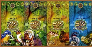 POLYMER SET, El Club De La Moneda 5;6;7;8 Cafeteiros 2020 > Colombian Animals 