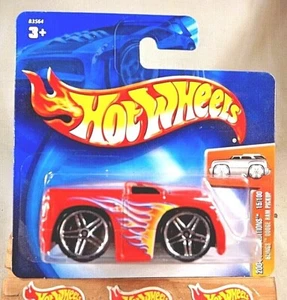 2004 Hot Wheels #15 First Editions Blings DODGE RAM PICKUP Red w/Pr5 Short Card - Picture 1 of 5