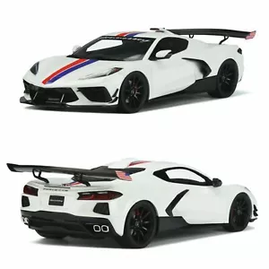 1/18 Chevrolet Corvette C8 Hennessey 2021 modelo blanco ártico de GT Spirit GT317 - Imagen 1 de 10