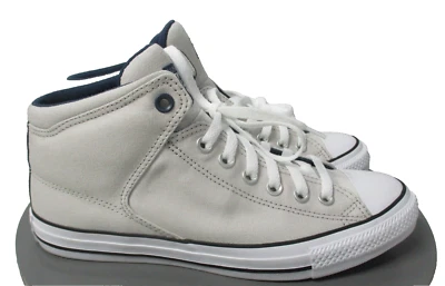 Zapatos Converse Ctas High Street Mid Pale Masilla (Gris) Azul Mujer Talla 10.5 Foto 1 de 4
