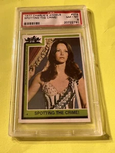 1977 PSA 8 Charlie's Angels #218 - PSA 8 NM-MT - Jaclyn Smith - Kelly - Picture 1 of 2