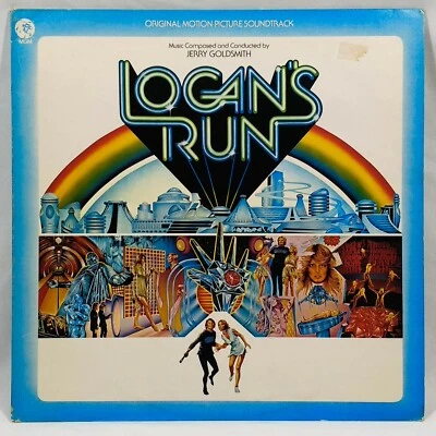 Jerry Goldsmith Logans Run Soundtrack UK Import 1976 2315376 12" LP Vinyl Record - Image 1 of 4