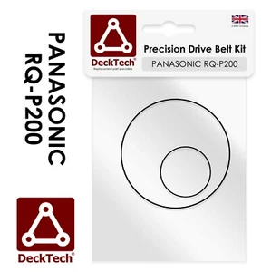 DeckTech™ Ersatzriemen Panasonic Walkman RQ-P200 RQP200 Gummi Antriebsriemen - Bild 1 von 3