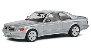 Mercedes 560 Sec Wide Body 1990 Silver 1:43 Model 4310903 SOLIDO - Foto 1 di 1