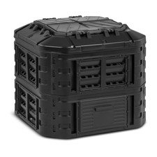 Compostiera Da Giardino 600 Litri Composter Giardinaggio Per Compost E Rifiuti