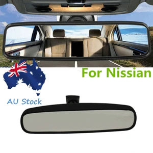 Interior Rear View Mirror For Nissan 350Z Navara Pulsar Tiida X-Trail 963212DR0A - Picture 1 of 11