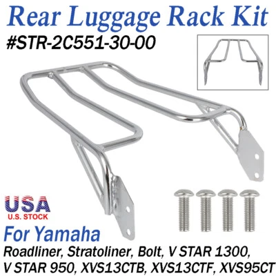 Portaequipajes trasero para Yamaha Roadliner Stratoliner liberación rápida STR-2C551-30-00 Foto 1 de 4