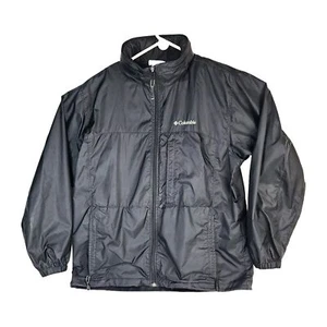 Authentic Columbia Packable Jacket Zip Hood Pockets Lightweight Mens Large - Picture 1 of 7