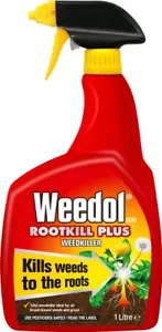 Weedol Rootkill Plus Kills Weeds To The Roots Fast Acting Patio Garden Care 1L - Picture 1 of 1