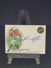 2008 Press Pass - Signings Bronze #PPS-MG Marcus Griffin (AU, RC) Blue Ink, 