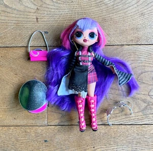 LOL Surprise OMG Shadow Winter Disco Fashion Purple Pink Hair Doll Rockstar - Picture 1 of 1