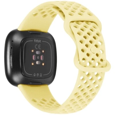 Correa deportiva de goma de silicona para gimnasio para Fitbit Versa 3 / Sense Foto 1 de 4