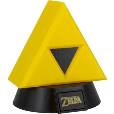 PALADONE LAMPADA DA TAVOLO 3D ZELDA 005 TRIFORCE LIGHT TRIFORZA LUCE NOTTURNA - Photo 1/4
