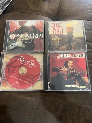 4 Cd Country Music Lot- Rascal Flatts, Gary Allan, Tracy Byrd, Blaine Larsen Foto 1 de 4