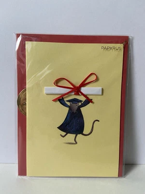 Papyrus Graduation Card | Mouse With Diploma - Image 1 of 3