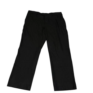 Perry Ellis Portfolio Men’s Dress Pants 40x30 Classic Fit Gray Poly Wool Blend - Picture 1 of 6