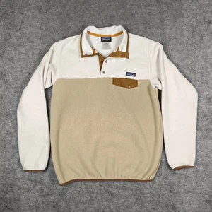 Patagonia Synchilla Fleecepullover Damen Large leichte Snap-T Jacke - Bild 1 von 7