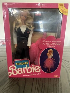 Juego de presentación vintage Teacher Barbie 9912 - Nuevo en caja - - Imagen 1 de 12