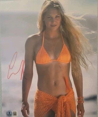 Anna Kournikova ¡Lo último! Foto autografiada firmada sexy tenis 8x10 Beckett BAS certificado de autenticidad Foto 1 de 3