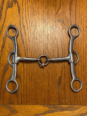 Ken McNabb Broca Levantadora 5 1/4” Boquilla Salvavidas Cuero Tejedor Foto 1 de 4