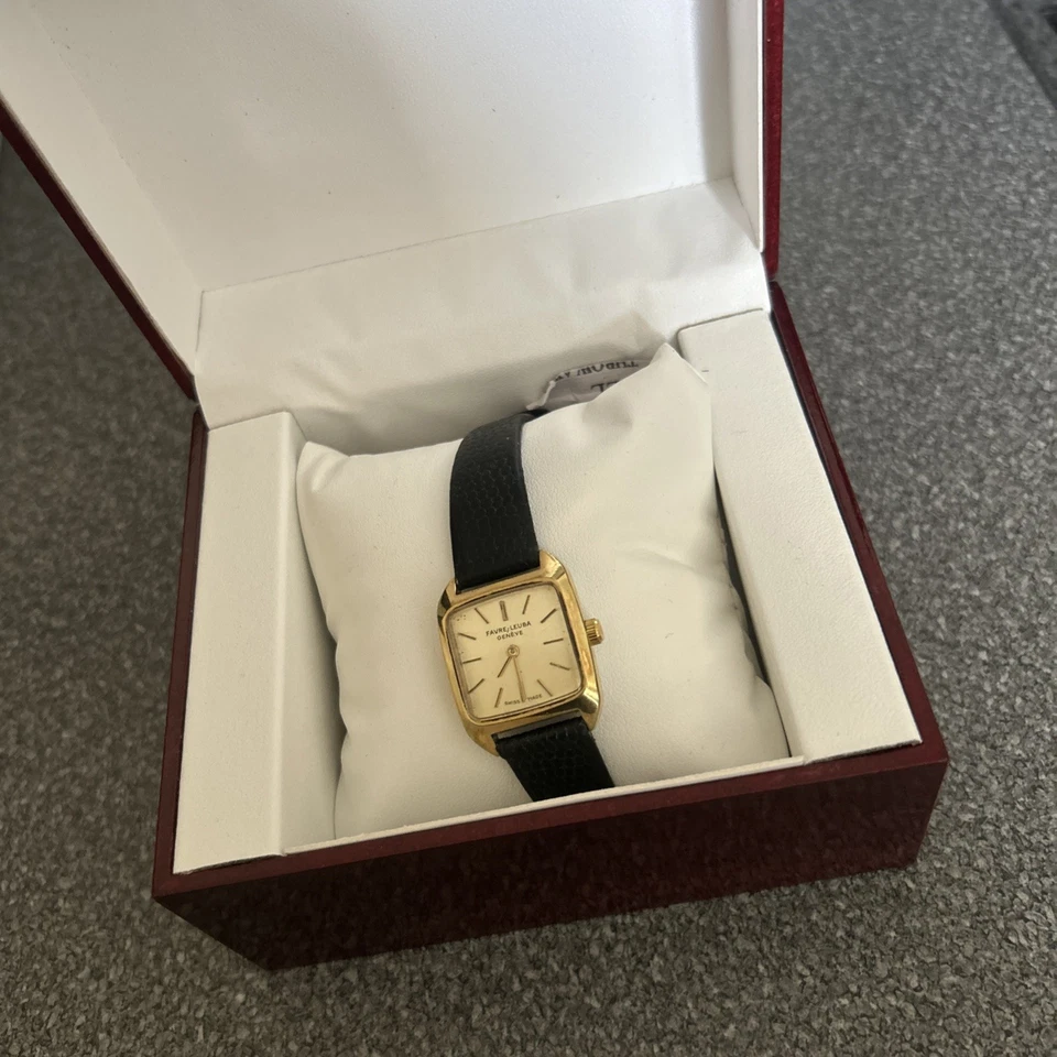 Reloj de mujer ultra raro Favre Leuba de lujo hecho en Suiza Foto 1 de 4