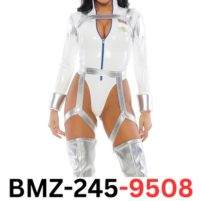 Forplay Womens Blast Off Sexy Movie Character Costume Adult Costume, White, L/XL - Image 1 of 4