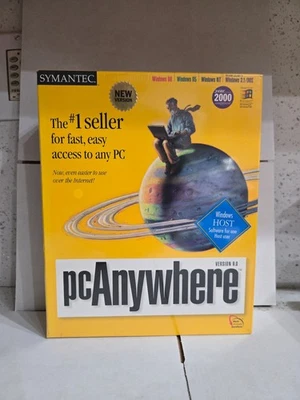 SYMANTEC pc Anywhere VERSION 9.0 _ WINDOWS HOST _ WINDOWS 95, 98, NT,  3.1 DOS - Image 1 of 4