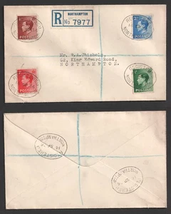 1936 KEVIII FDC. Full Set with 1d Issued on 14 Sept. Northampton First Day Cover - Picture 1 of 3
