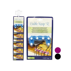 6  Tweet Cable Keep'R Clip Strip Adjustable - Bild 1 von 4