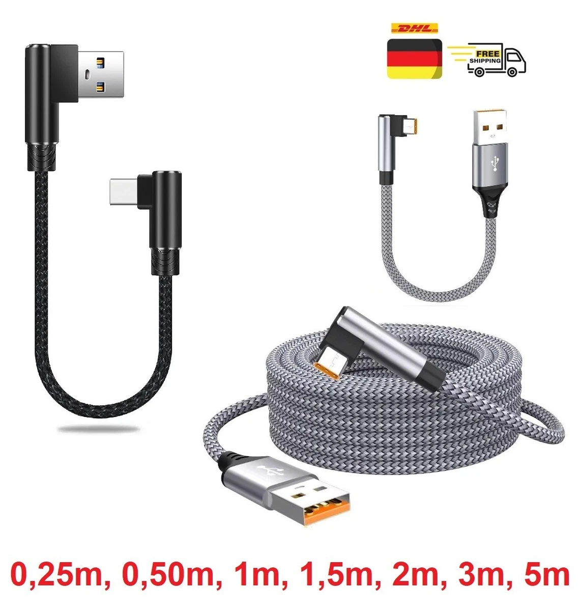 Caseroxx USB-C Kabel 1 M – Ladekabel & Datenkabel Für Google Pixel & Viele Andere Geräte