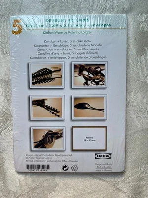Ikea Art cards 5 cards in the pack - Image 1 of 2
