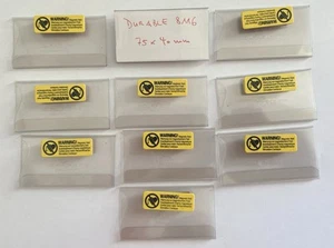 10 x DURABLE 8116 Namensschild mit Magnet 75 x 40 mm magnetisch - Bild 1 von 3