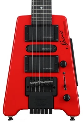 Steinberger Spirit GT-PRO Deluxe Electric Guitar - Hot Rod Red - Image 1 of 4