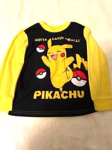Pokeman Fleece top, Children XS (4-5) Featuring Pikachu - Picture 1 of 2