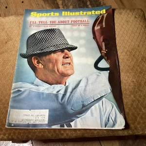 Sports Illustrated With Label Alabama Bear Bryant 15. August 1966 - Bild 1 von 6
