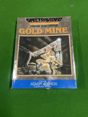 Ultra Rare Gold Mine Atari 400/800 Big Box 1983 Spectravideo CIB with Manual + - Image 1 of 4