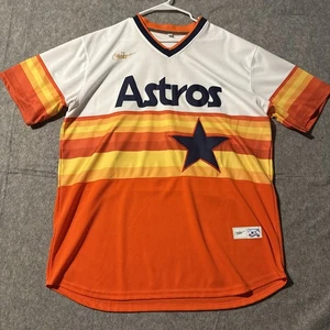 MLB Houston Astros Nolan Ryan #34 Nike Cooperstown Collection Jersey - 2XL - Picture 1 of 8