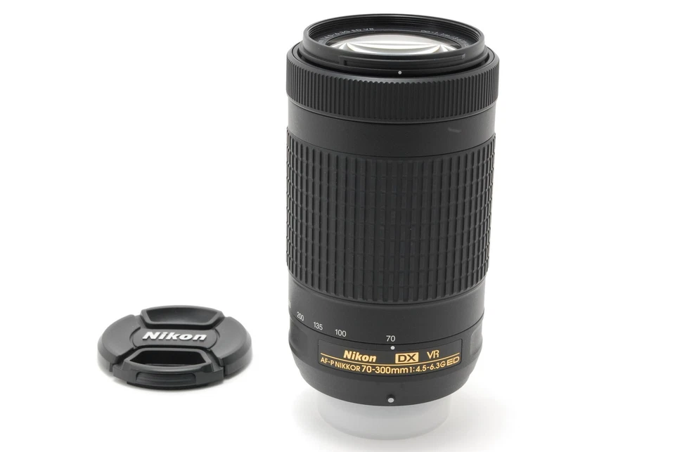 Nikon AF-P DX NIKKOR 70-300mm f4.5-6.3G ED VR From JAPAN [Near Mint] #8123507A - Image 1 of 4