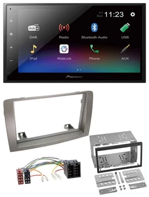 Pioneer USB Bluetooth DAB 2DIN MP3 Autoradio für Lancia Musa (2004-2012) - Bild 1 von 4