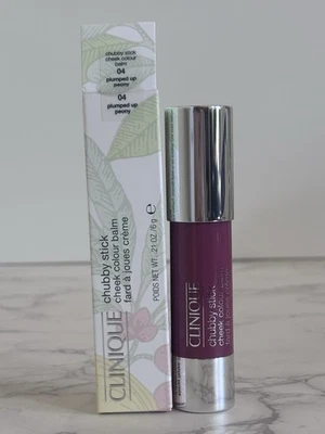 Clinique Chubby Stick Cheek Colour Balm Cream Stick Blush - 04 Plumped Up Peony - Image 1 of 4
