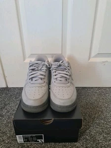 Nike Air Force 1 Jewel Trainers UK Size 6, Wolf Grey/Cool Grey - Picture 1 of 6