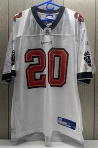 Ronde Barber Tampa Bay Buccaneers #20 Jersey Reebok On Field NFL Equipment Sz L - Picture 1 of 9