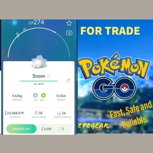 ❄️ Pokemon SNOM Trade✔️Non Shiny ✔️ Go - Entrega rápida❄️ - Imagen 1 de 3