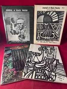 Joe GONCALVES / VIER Ausgaben The Journal of Black Poetry 1969-1975 1. Auflage - Bild 1 von 1