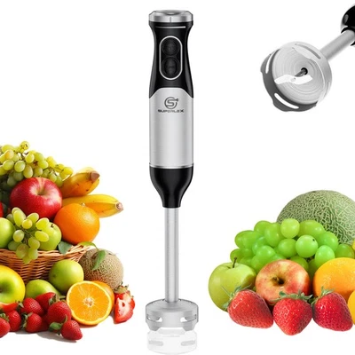 SUPERLEX Stabmixer Edelstahl Mixstab Pürierstab Hand Blender Küchengerät 600W - Bild 1 von 4