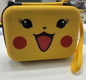 Cute Pikachu Yellow Zipper Case USED 7"x5"x3" - Photo 1 sur 5