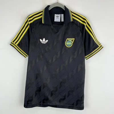 Camiseta de fútbol polo para hombre Jamaica 2024 Adidas Lifestyler talla XS Foto 1 de 4